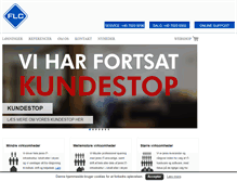 Tablet Screenshot of flc.dk